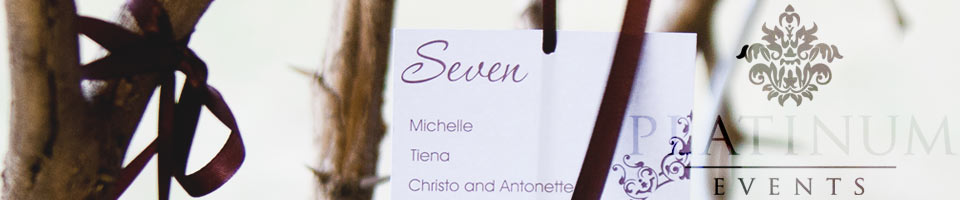 Platinum Events - Flower arrangements